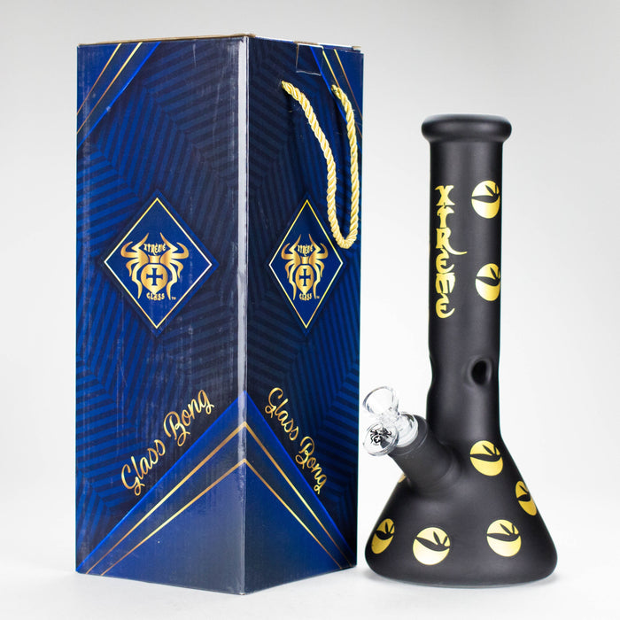 Xtreme | 13″ 7mm Full Color Painting Beaker Bong – (XTR-1008) Glass Bong Canadian Distributor