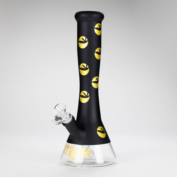 Xtreme | 13″ 7mm Vase Shape Beaker Bong with Window – (XTR-1009) Glass Bong Canadian Distributor