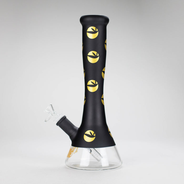 Xtreme | 13″ 7mm Vase Shape Beaker Bong with Window – (XTR-1009) Glass Bong Canadian Distributor