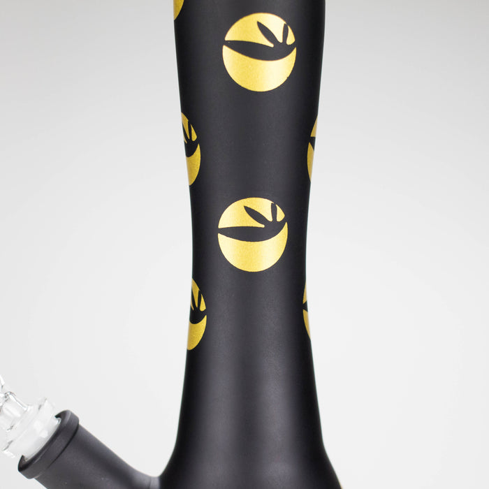 Xtreme | 13″ 7mm Vase Shape Beaker Bong with Window – (XTR-1009) Glass Bong Canadian Distributor