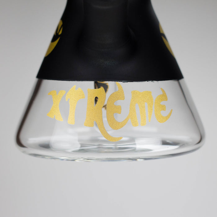 Xtreme | 13″ 7mm Vase Shape Beaker Bong with Window – (XTR-1009) Glass Bong Canadian Distributor