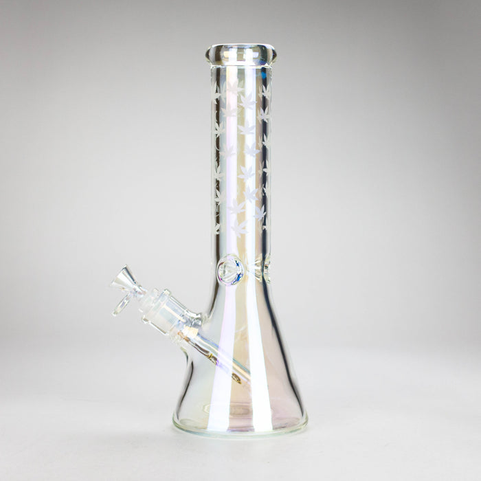 Xtreme | 13″ 7mm Electro-Plated Beaker Bong – (XTR-210) Glass Bong Canadian Distributor