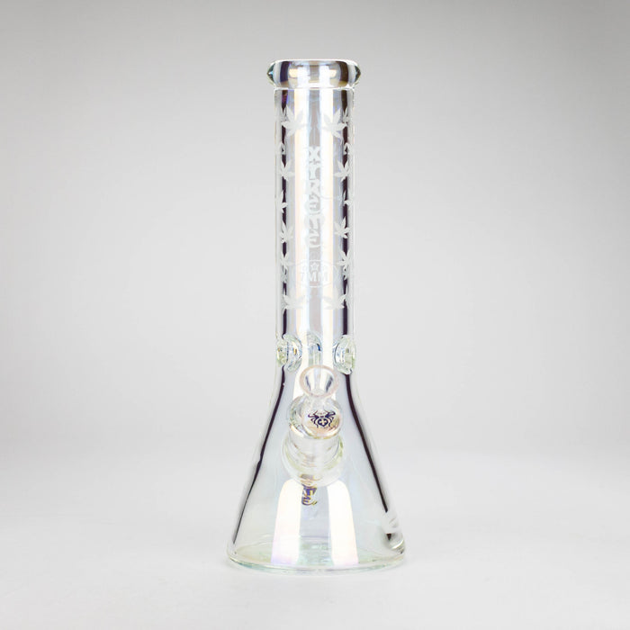 Xtreme | 13″ 7mm Electro-Plated Beaker Bong – (XTR-210) Glass Bong Canadian Distributor