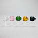 Colorful Crystal Chunky Glass Bowl with Handle – 14mm (BL-CC269) Bowl · Banger · Oil Burner Canadian Distributor