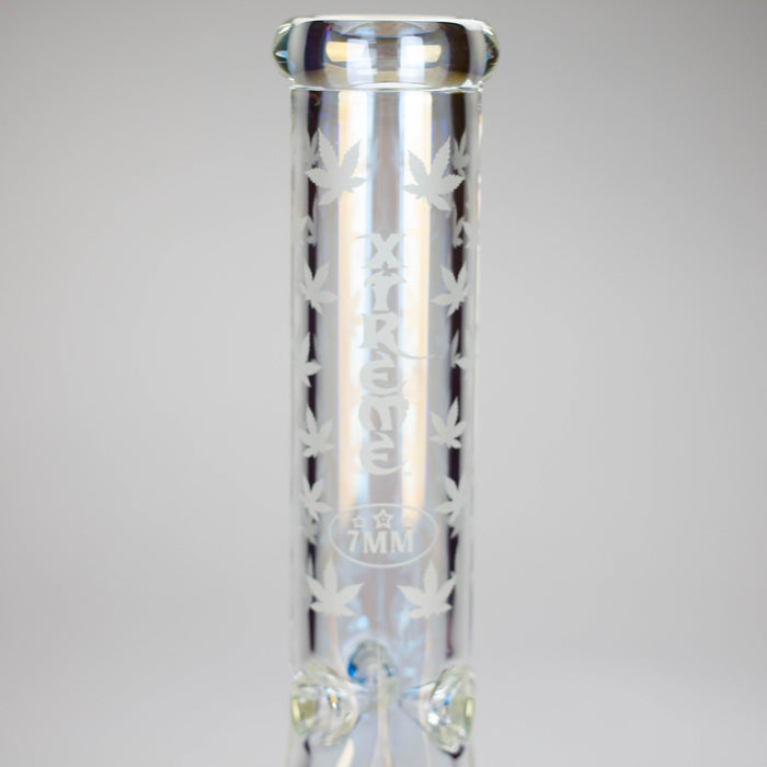Xtreme | 13″ 7mm Electro-Plated Beaker Bong – (XTR-210) Glass Bong Canadian Distributor