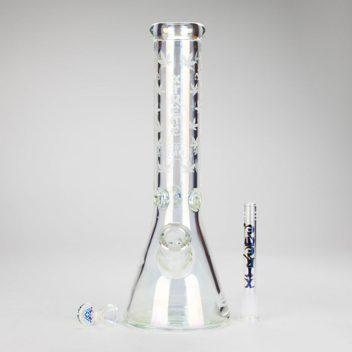 Xtreme | 13″ 7mm Electro-Plated Beaker Bong – (XTR-210) Glass Bong Canadian Distributor