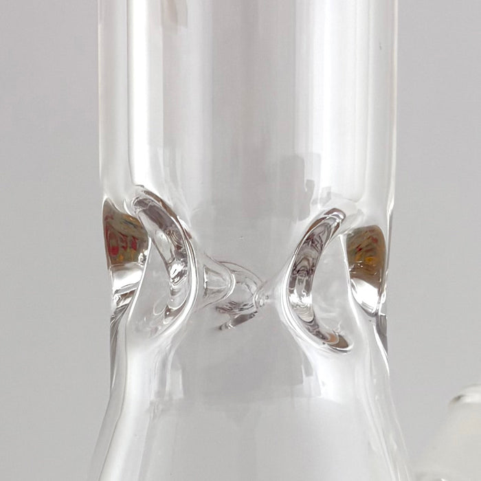 Wellcann | 17" Thickened Base Psychedelic Beaker Glass Bong Glass Bong Super Supplys Inc