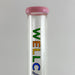 Wellcann | 17" Thickened Base Psychedelic Beaker Glass Bong Glass Bong Super Supplys Inc