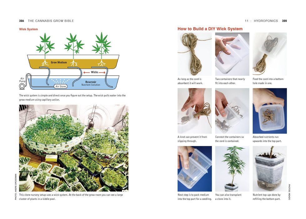 The Cannabis Grow Bible, 4th Edition Book Green Candy Press