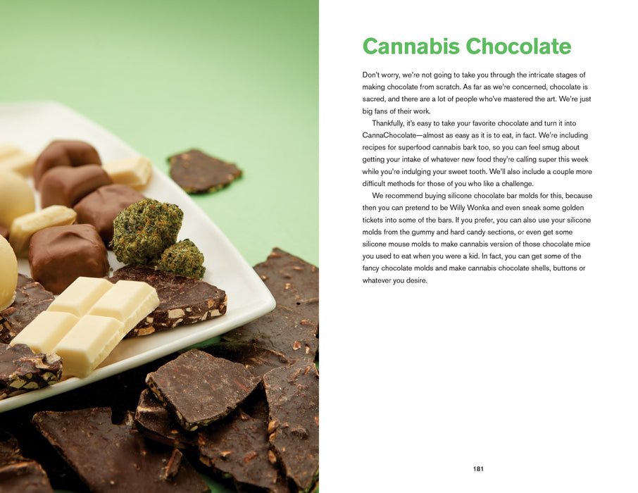 The Marijuana Chef Cookbook Book Green Candy Press