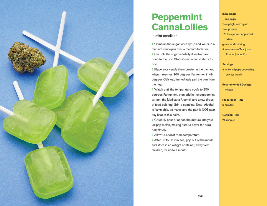 The Marijuana Chef Cookbook Book Green Candy Press