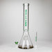 Wellcan | 15" 7mm Psychedelic Thickened Beaker Glass Bong Glass Bong Super Supplys Inc