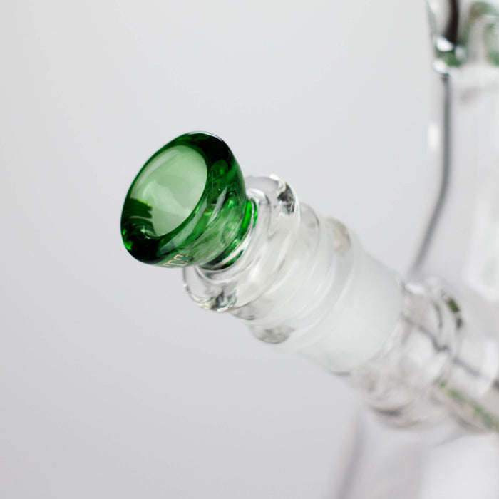 Wellcan | 15" 7mm Psychedelic Thickened Beaker Glass Bong Glass Bong Super Supplys Inc