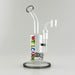 Wellcann | 9.5" Inline Rig with Quartz Banger Glass Rig Super Supplys Inc T-Black