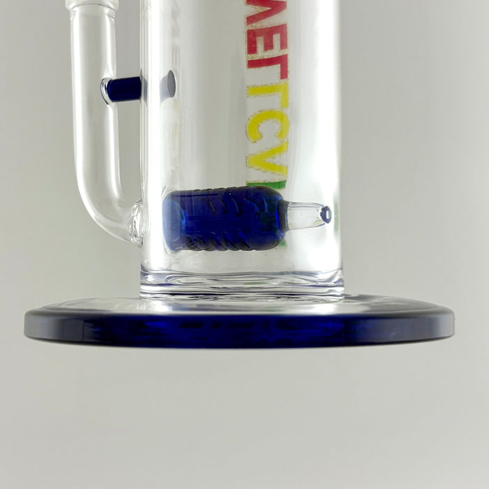 Wellcann | 9.5" Inline Rig with Quartz Banger Glass Rig Super Supplys Inc