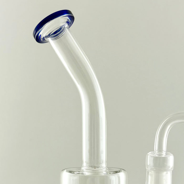 Wellcann | 9.5" Inline Rig with Quartz Banger Glass Rig Super Supplys Inc