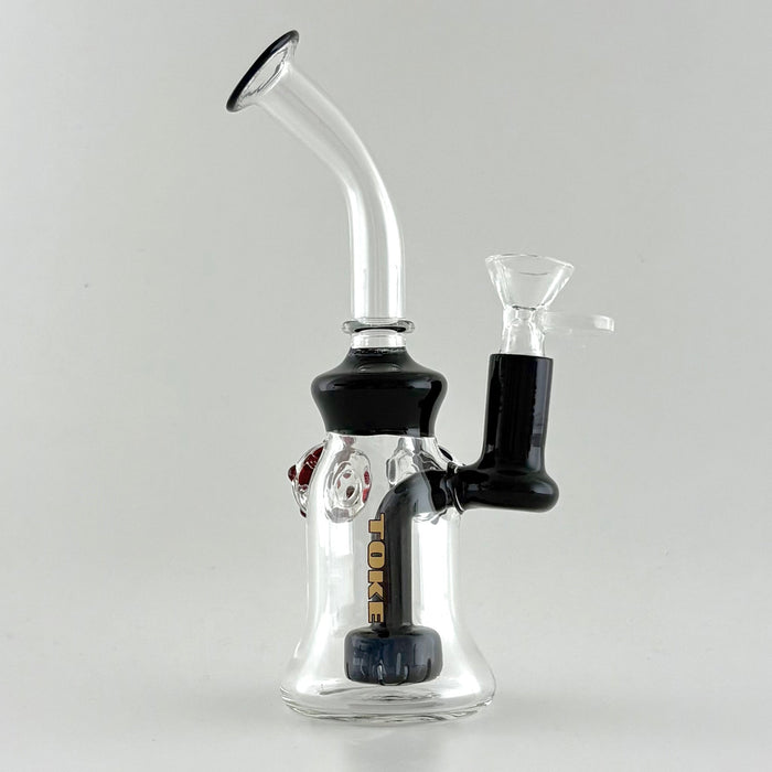 Dank | 8" Mushroom Pendent Glass Bong Glass Bong Super Supplys Inc