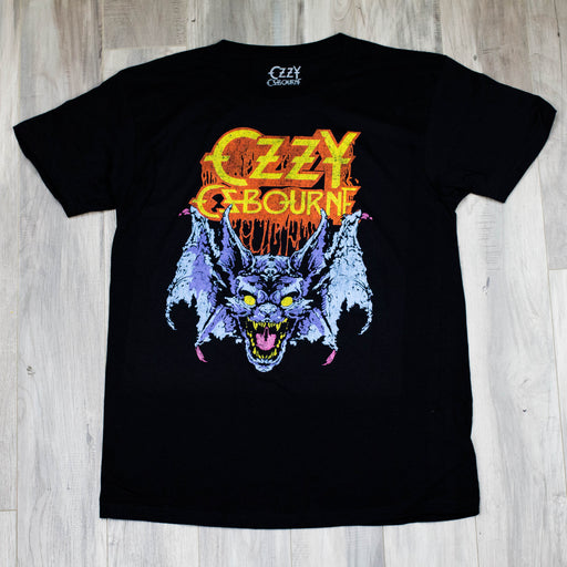 Ozzy Osbourne | “Bat Eyes” Short Sleeve Unisex Black T-Shirt – Officially Licensed Rock Band Tee Short Sleeve Philcos