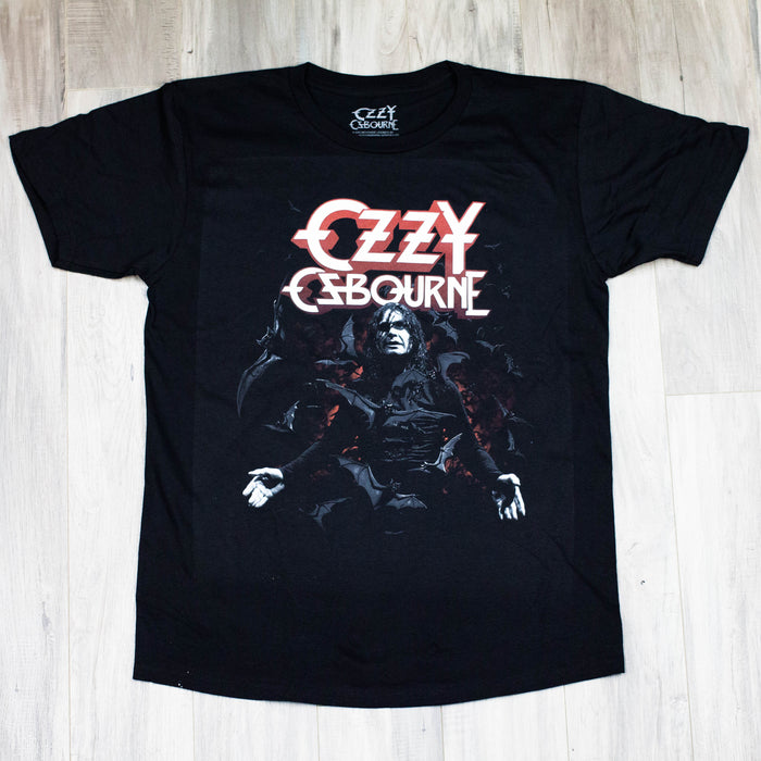 Ozzy Osbourne | “Live '81 Blizzard of Oz” Short Sleeve Unisex Black T-Shirt – Officially Licensed Rock Band Tee Short Sleeve Philcos