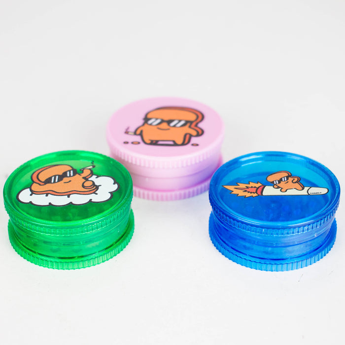 Choast | 12 Pack Acrylic Grinder Display - 3pc 60MM Display Pack Choast Rolls Inc.