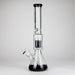 Genie | 17.5" 10-Arm 9mm Colored Bottom Glass Bong [GE4180] Glass Bong ONE