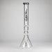 Genie | 19.5" 9mm Curved Shaft Glass Beaker Bong [F7-002-1] Glass Bong ONE