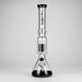 Genie | 17.5" 10-Arm 9mm Colored Bottom Glass Bong [GE4180] Glass Bong ONE