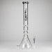 Genie | 19.5" 9mm Curved Shaft Glass Beaker Bong [F7-002-1] Glass Bong ONE