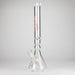 Genie | 19.5" 9mm Curved Shaft Glass Beaker Bong [F7-002-1] Glass Bong ONE Pink