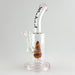 Wicked | 8" Wig-Wag Dome Perc Dab Rig Glass Bong Super Supplys Inc Pink