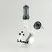 Wicked | 7" Twisted Water Pipe Glass Bong Super Supplys Inc Grey