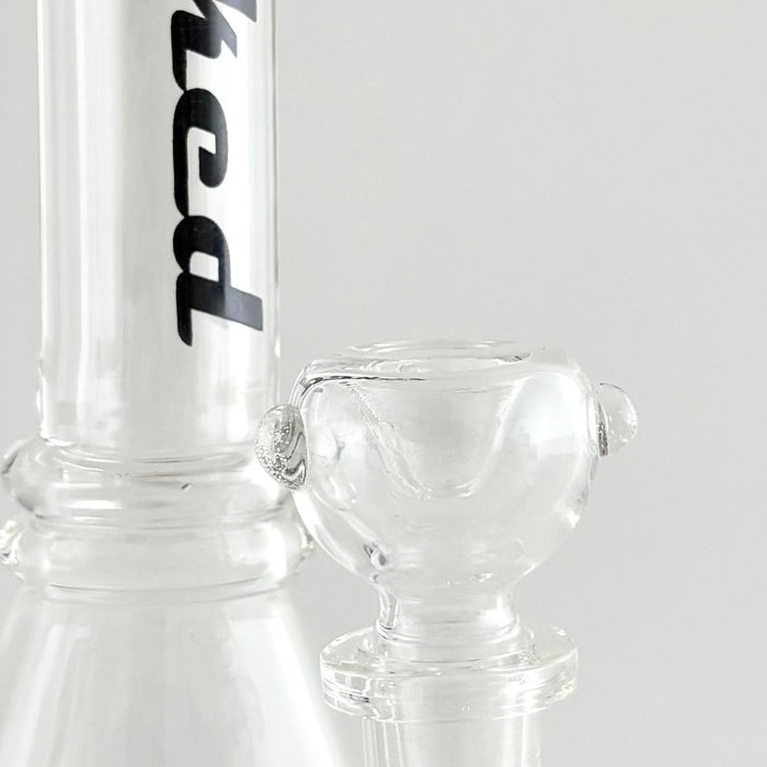 Wicked | 8" Beaker-Style Dab Rig Glass Bong Super Supplys Inc