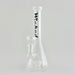 Wicked | 8" Beaker-Style Dab Rig Glass Bong Super Supplys Inc White