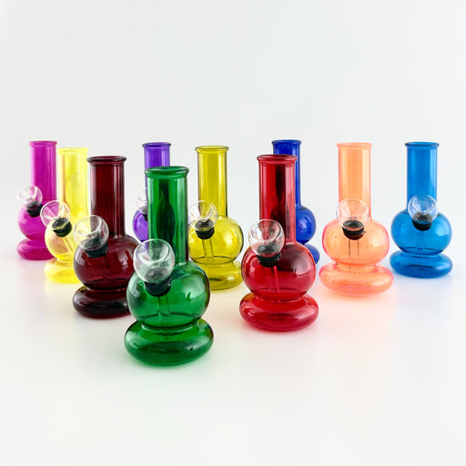 5" Colour Water Pipe - 10 Assorted Colours Glass Bong Super Supplys Inc