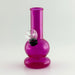 5" Colour Water Pipe - 10 Assorted Colours Glass Bong Super Supplys Inc Magenta