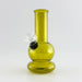 5" Colour Water Pipe - 10 Assorted Colours Glass Bong Super Supplys Inc Mustard