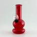 5" Colour Water Pipe - 10 Assorted Colours Glass Bong Super Supplys Inc Red