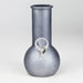 6 " Soft Glass Assorted Colors Glass Bong Super Supplys Inc Gray