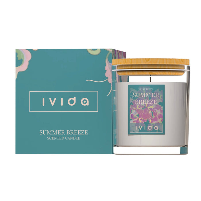 Ivida | 14oz Premium Candle Odor Eliminator Candle Super Supplys Inc Summer Breeze