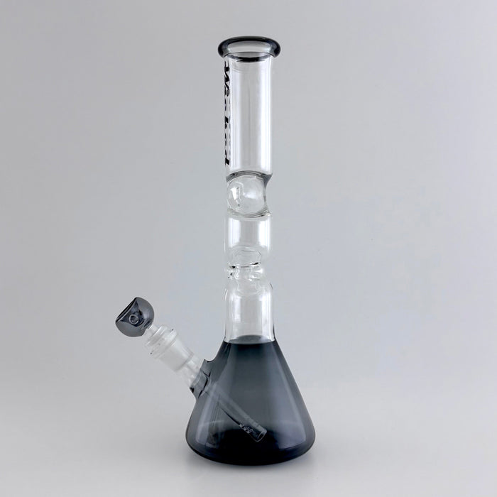 Wicked | Zig-Zag 12" 4mm 4 Colours Assorted Glass Beaker Bong Glass Bong Super Supplys Inc