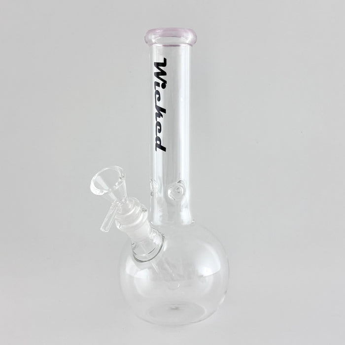 Wicked | 10" Spherical Glass Bong Glass Bong Super Supplys Inc Pink