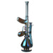 Fortune | 18" AK-47 Style Electroplated Glass Bong Glass Bong Fortune Electric Blue
