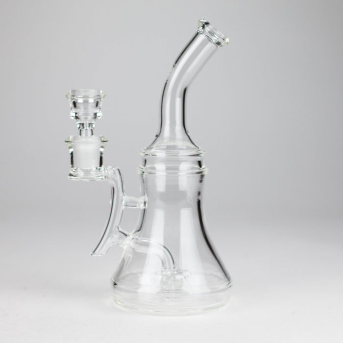 Nami Glass | 9" Ripple Dab Rig – Premium Borosilicate with Signature Inline Design