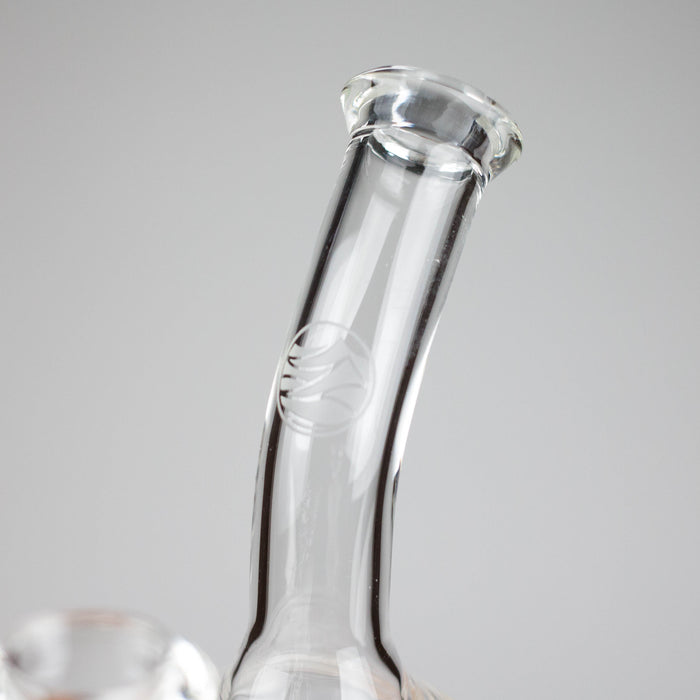 Nami Glass | 9" Ripple Dab Rig – Premium Borosilicate with Signature Inline Design