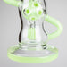 9" Fab Klein Recycler – Premium Glass Rig with Matrix Perc for Superior Filtration Glass Bong Small Biz Distributors