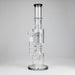 16" Glass Bong – 10-Arm Tree Perc with Matrix Perc for Maximum Filtration Glass Bong Small Biz Distributors Black
