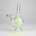 8" Ball Rig – Compact Dab Rig with Quartz Banger Glass Rig Small Biz Distributors Mint Green