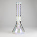12.5" Hologram Beaker Glass Bong Glass Bong Small Biz Distributors