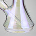 12.5" Hologram Beaker Glass Bong Glass Bong Small Biz Distributors