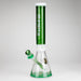 Medusa | 16" 7mm Glass Beaker Bong – Premium Thick Glass Glass Bong Small Biz Distributors Green